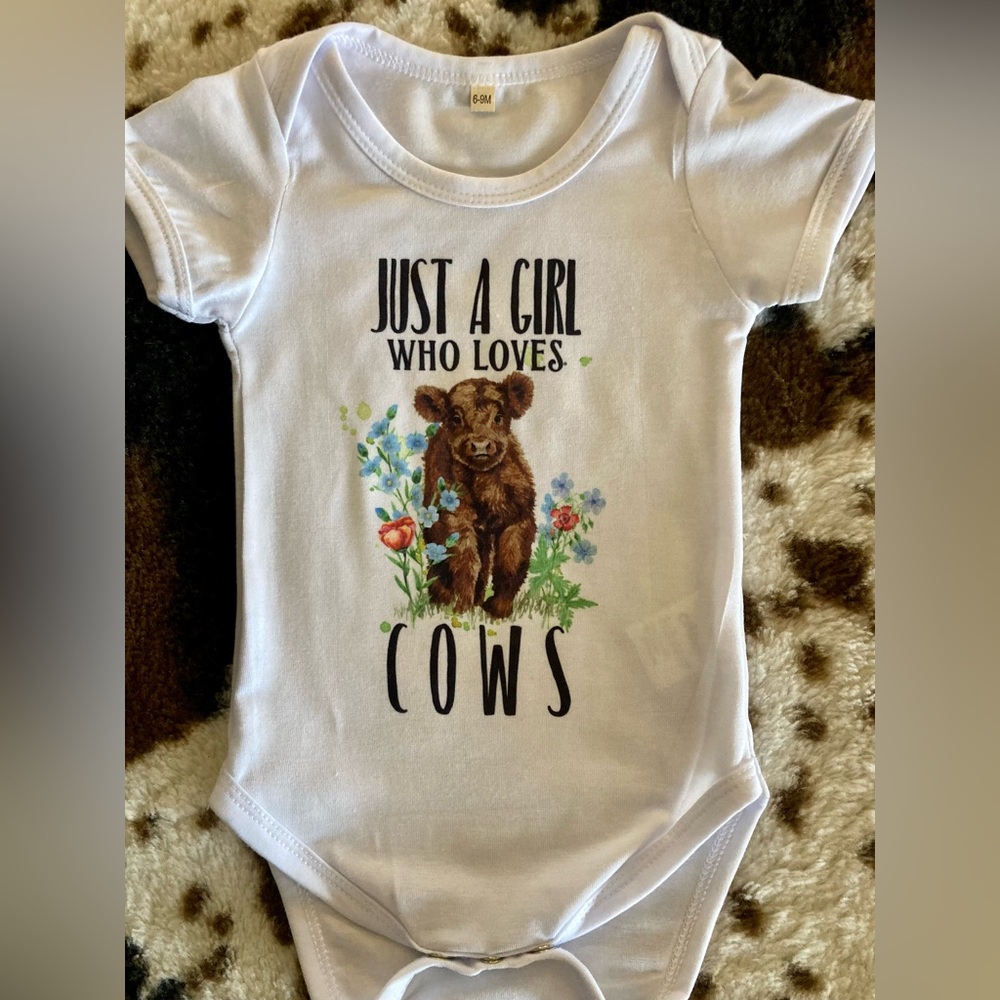 Highland Cow Onesie
